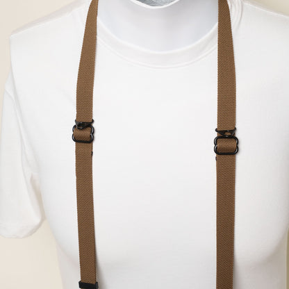 Coyote Copper Dual Adjustable Camera Strap 30-52", D-Ring + Peak Design Anchors