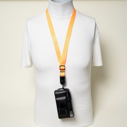 Nylon Camera Strap in 24 Colors, Neck, Lanyard or Wrist + Peak Design Anchors