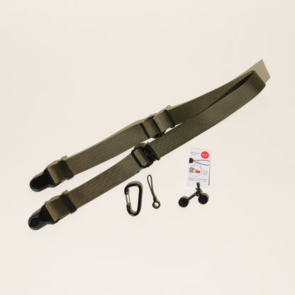 Field Kit Camera Strap 1.25", Adjustable 26-50" + Peak Design Anchors