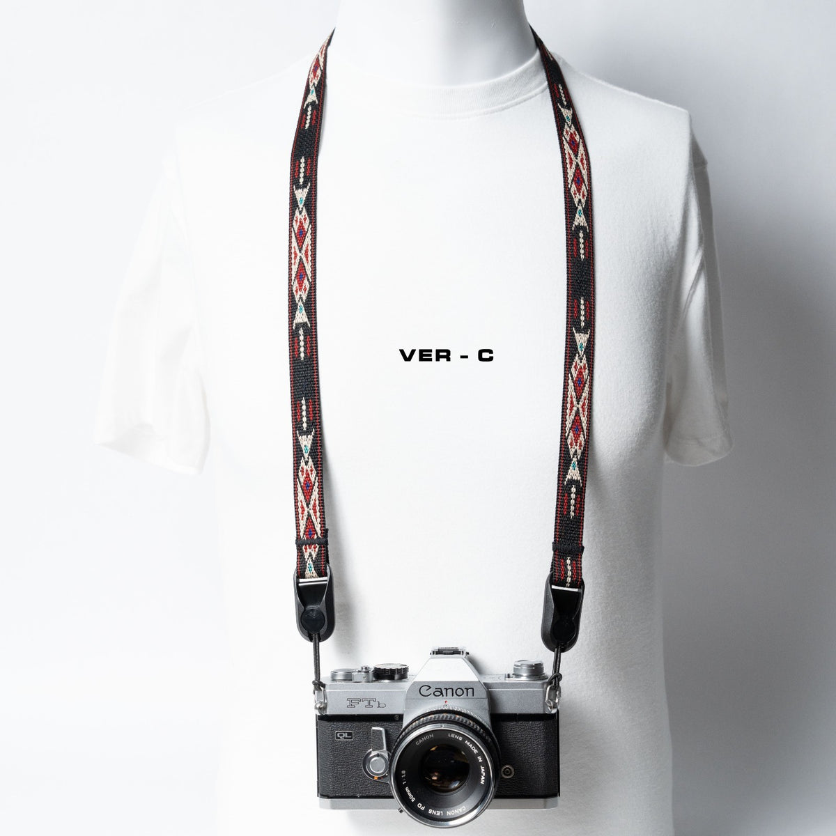 Desert Sun Southwest Camera Strap 40", Nylon Webbing + Peak Design Anchors