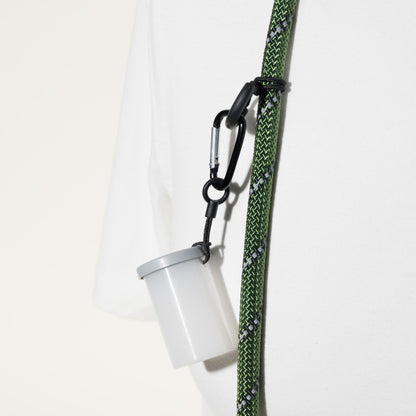 Green Climbing Rope Camera Strap 42" with Loop Mounts + Peak Design Anchors