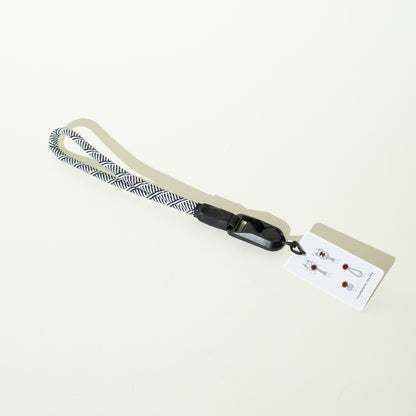 Pink or Black & White Rope Camera Strap, Neck 40" or Wrist + Peak Design Anchors