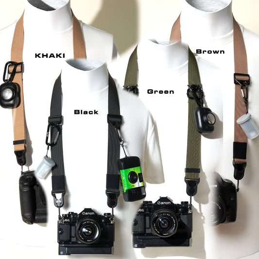 Field Kit Camera Strap 1.25", Adjustable 26-50" + Peak Design Anchors