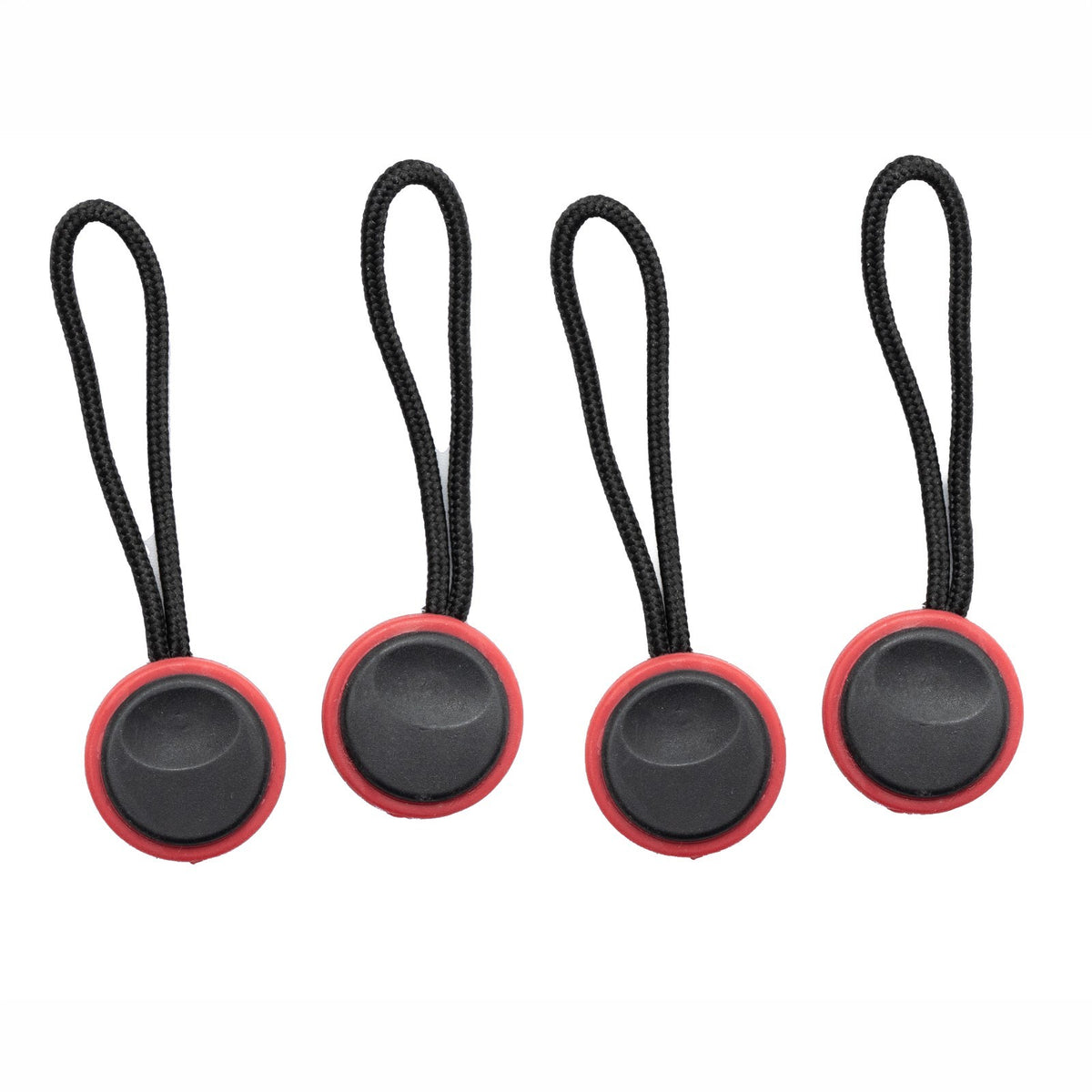 4x Quick Release Camera Strap Anchors, Red or Black (Peak Design Compatible)