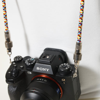48" Camera Strap with Built-In USB-C Cable for Photo Transfer