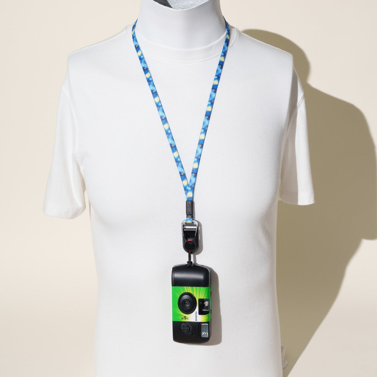 Slim Camera Lanyard for Digicams, Text Book, Dixie or Starry Night + Peak Design Anchor