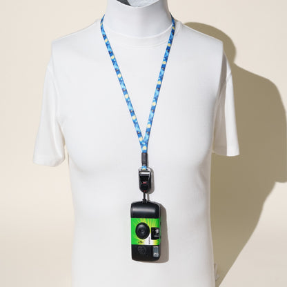 Slim Camera Lanyard for Digicams, Text Book, Dixie or Starry Night + Peak Design Anchor