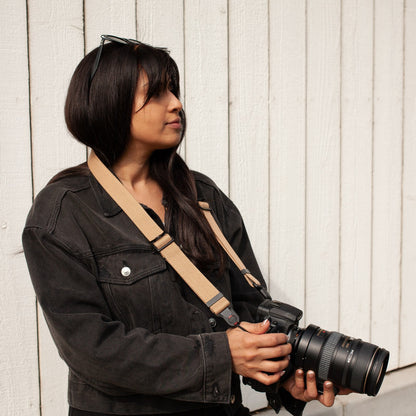 Field Kit Camera Strap 1.25", Adjustable 26-50" + Peak Design Anchors