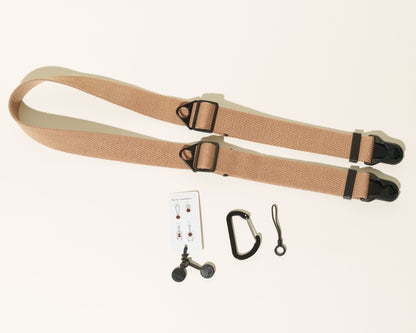 Field Kit Camera Strap 1.25", Adjustable 26-50" + Peak Design Anchors