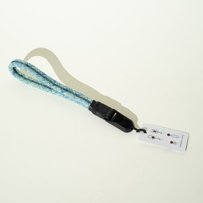 Glacier Blue & Teal Rope Camera Strap, Neck or Wrist + Peak Design Anchors