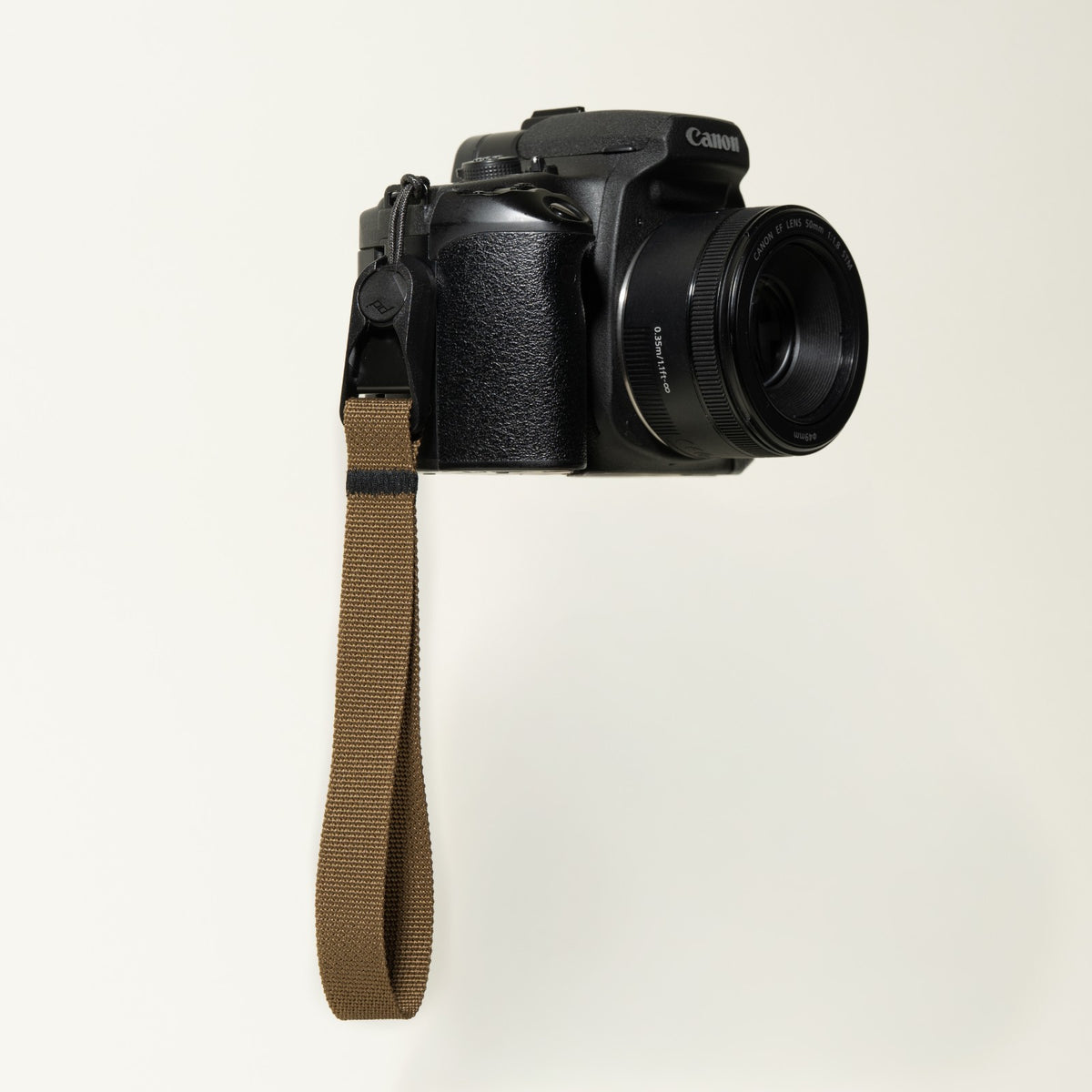 Copper Brown Nylon Camera Strap, Neck 40", Wrist or Combo + Peak Design Anchors