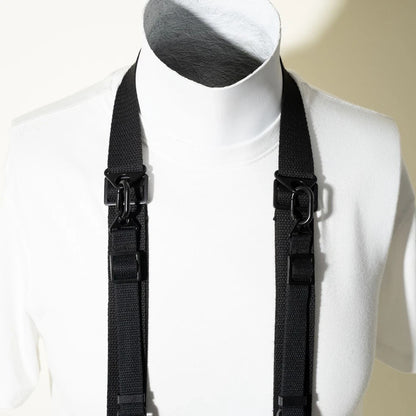 Dual-Tier Camera Strap 38-50", Nylon or Cotton + 4 Peak Design Anchors