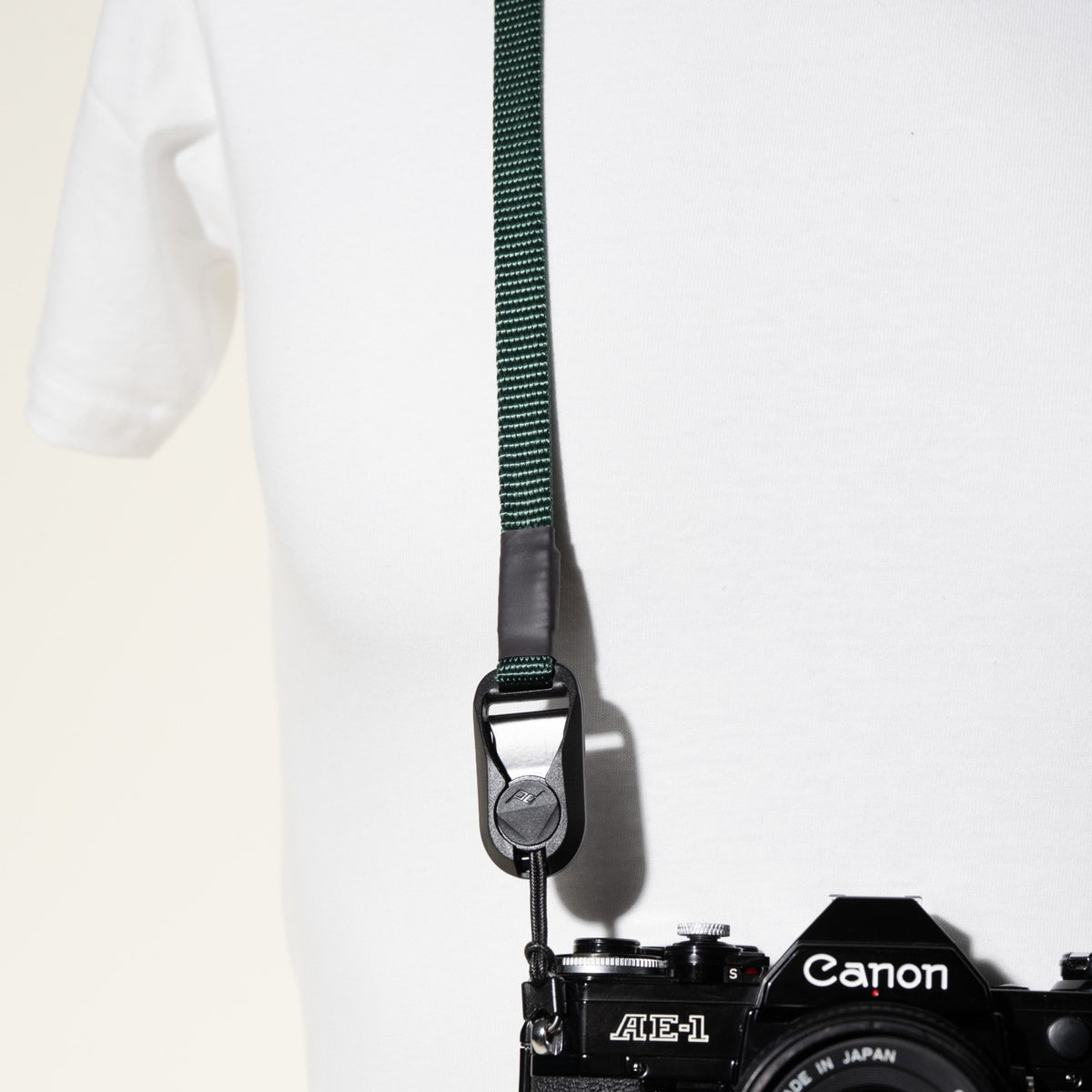 Slim Nylon Camera Strap 38" x 1/2", 4 Colors, Peak Design Anchors or Clasp Mounts