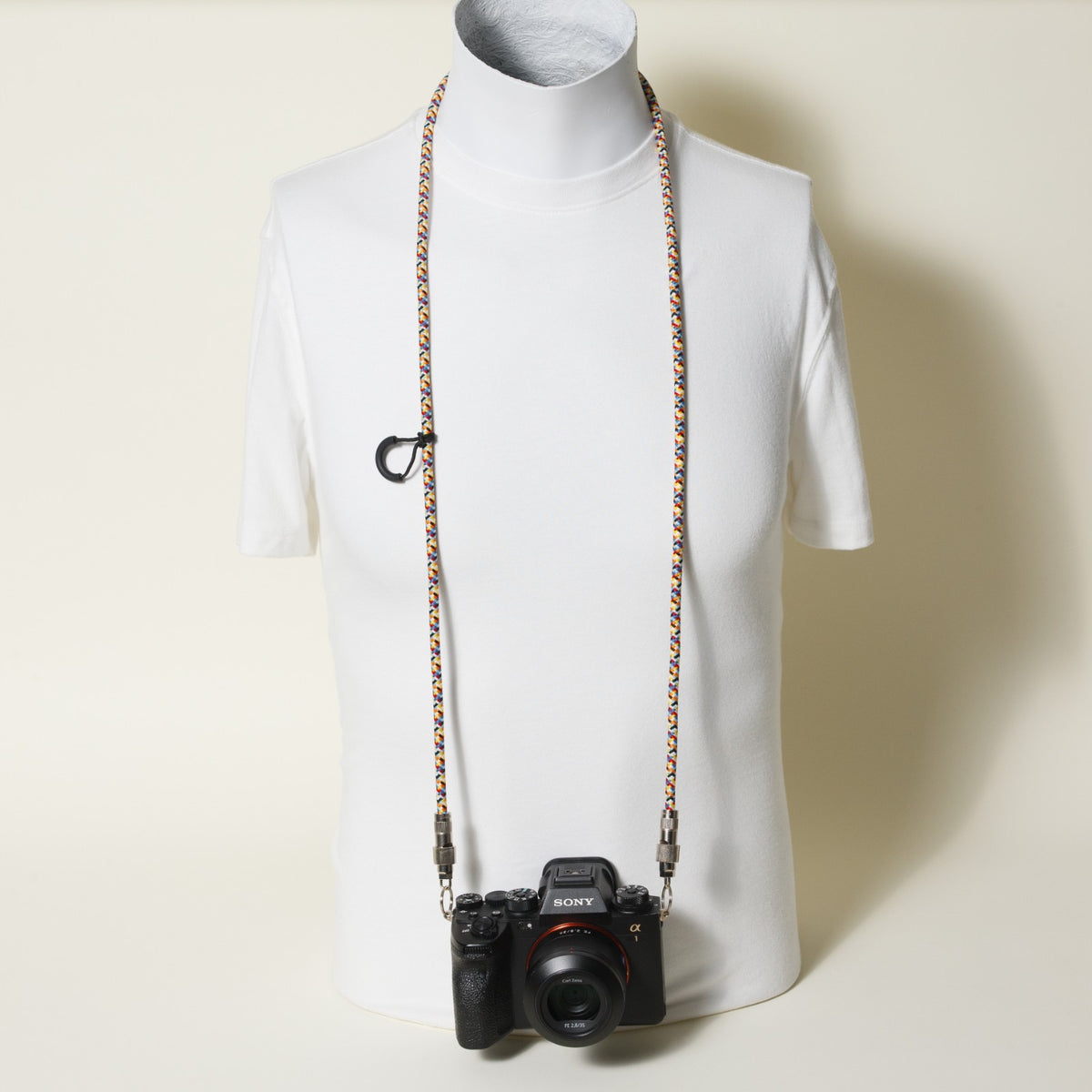 48" Camera Strap with Built-In USB-C Cable for Photo Transfer