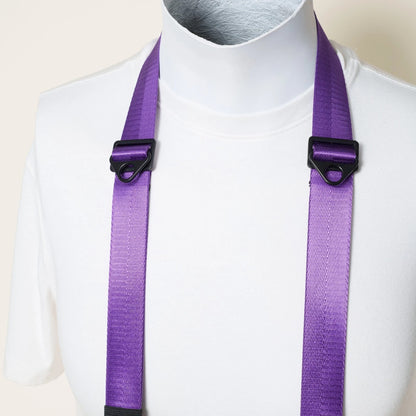 Premium Dual Adjustable Camera Strap 32-50", Tangerine or Purple + Peak Design Anchors