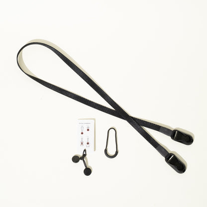 Slim Nylon Camera Strap 38" x 1/2", 4 Colors, Peak Design Anchors or Clasp Mounts