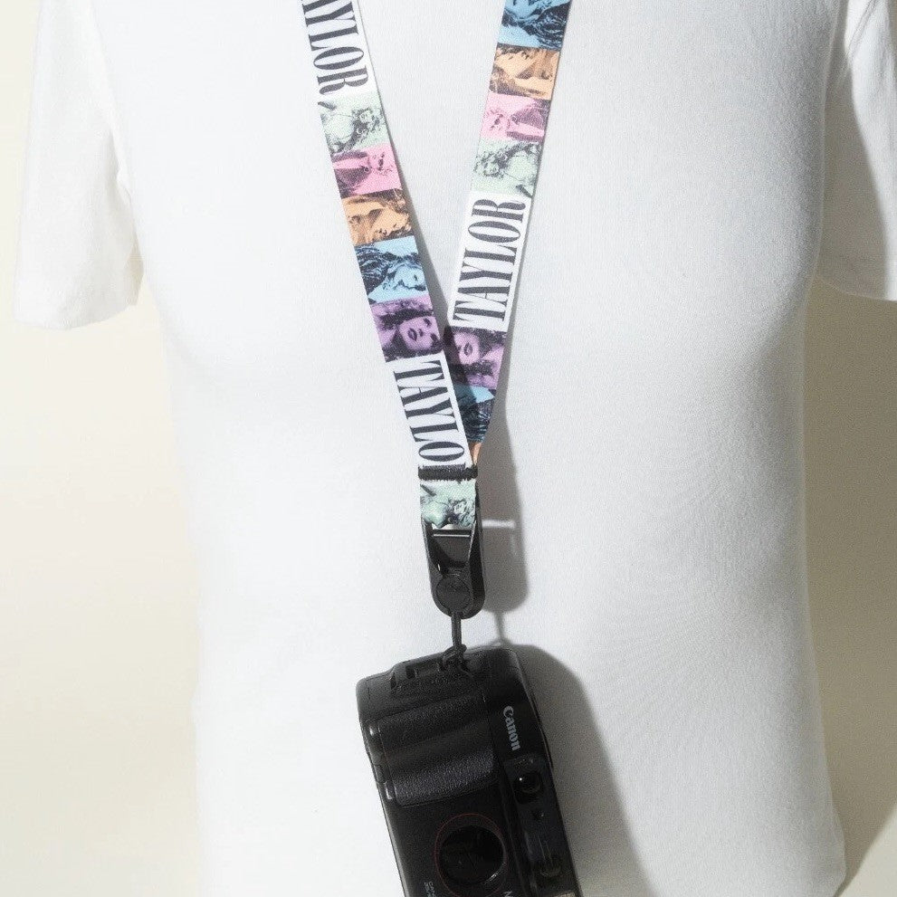 Taylor-Inspired Pocket Camera Lanyard, 1" x 38" + Peak Design Anchor