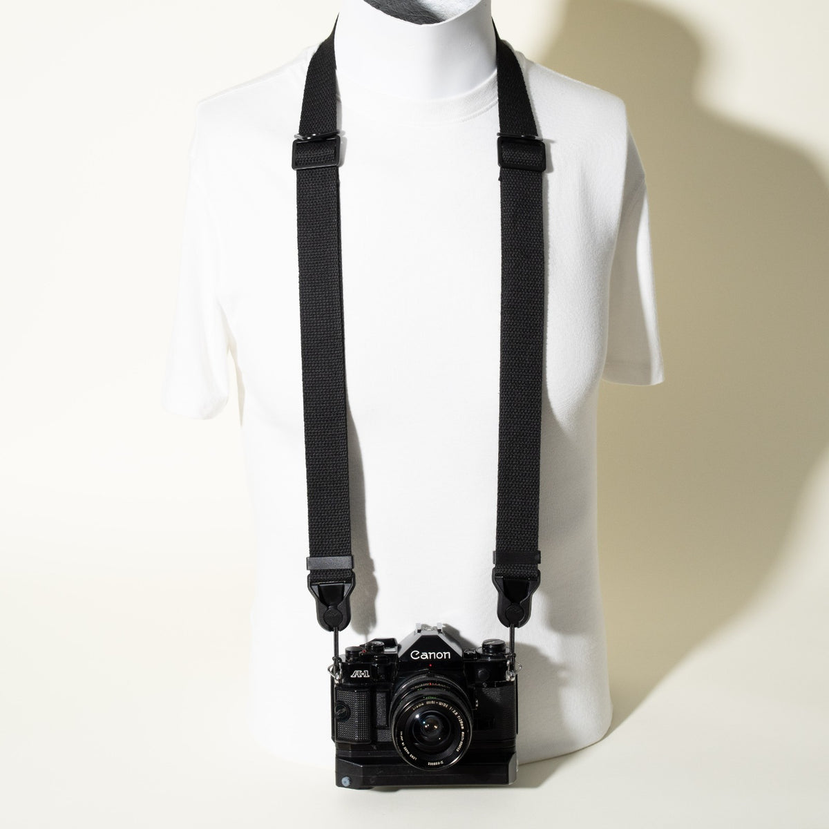 Dual-Tier Camera Strap 38-50" with Side Straps + 4 Peak Design Anchors
