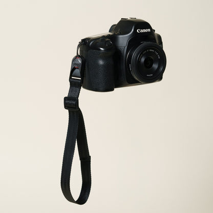 Quick Release Camera Strap Set, Silver 30-50" Neck + Black 18" Wrist