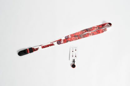 Superhero Print Camera Lanyard, Spider-Man or Deadpool, 1" x 38" + Peak Design Anchor