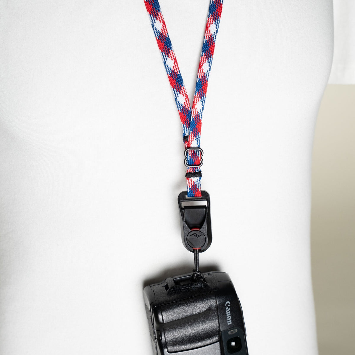 Slim Pocket Camera Lanyard, Adjustable Neck or Wrist + Peak Design Anchor