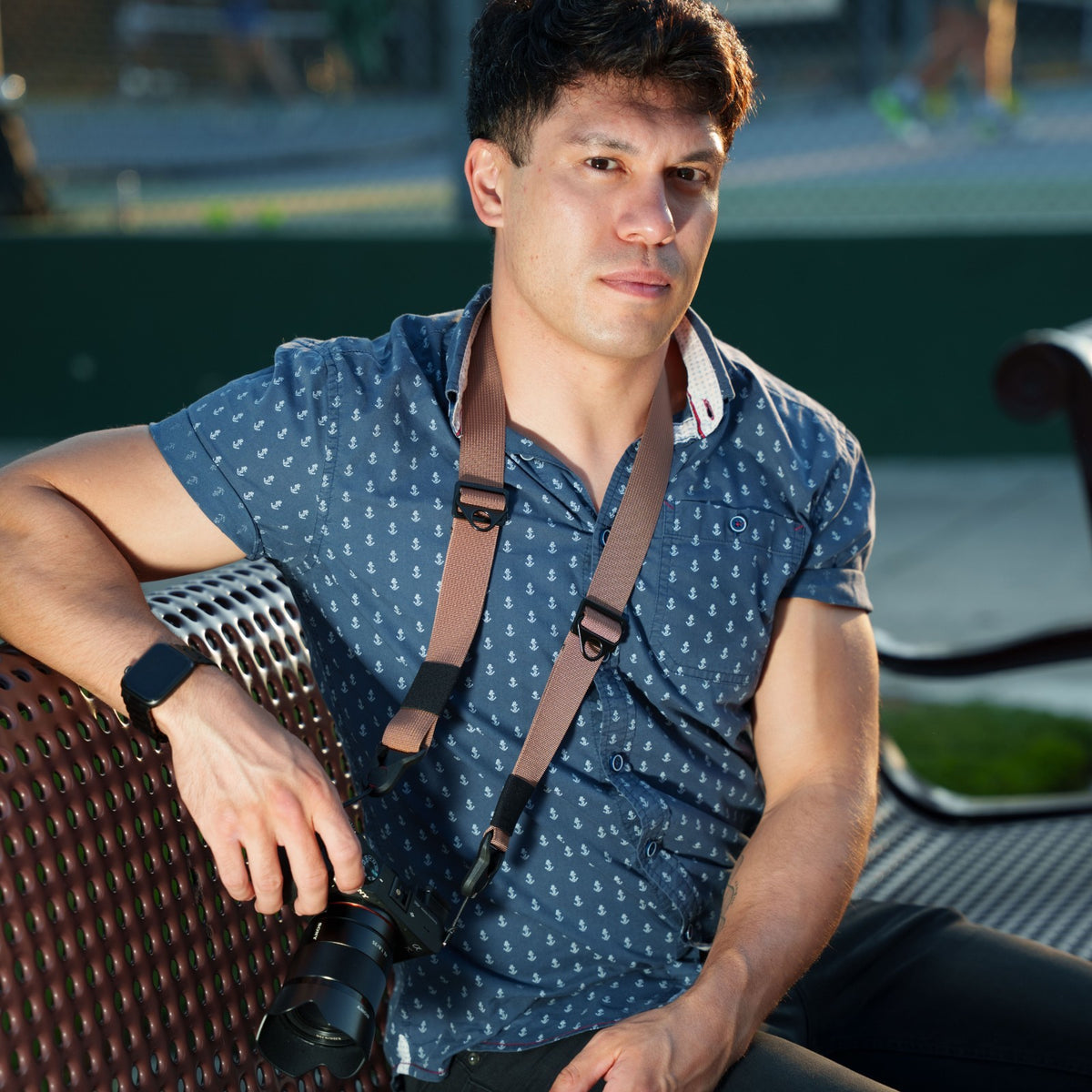 Field Kit Camera Strap 1.25", Adjustable 26-50" + Peak Design Anchors