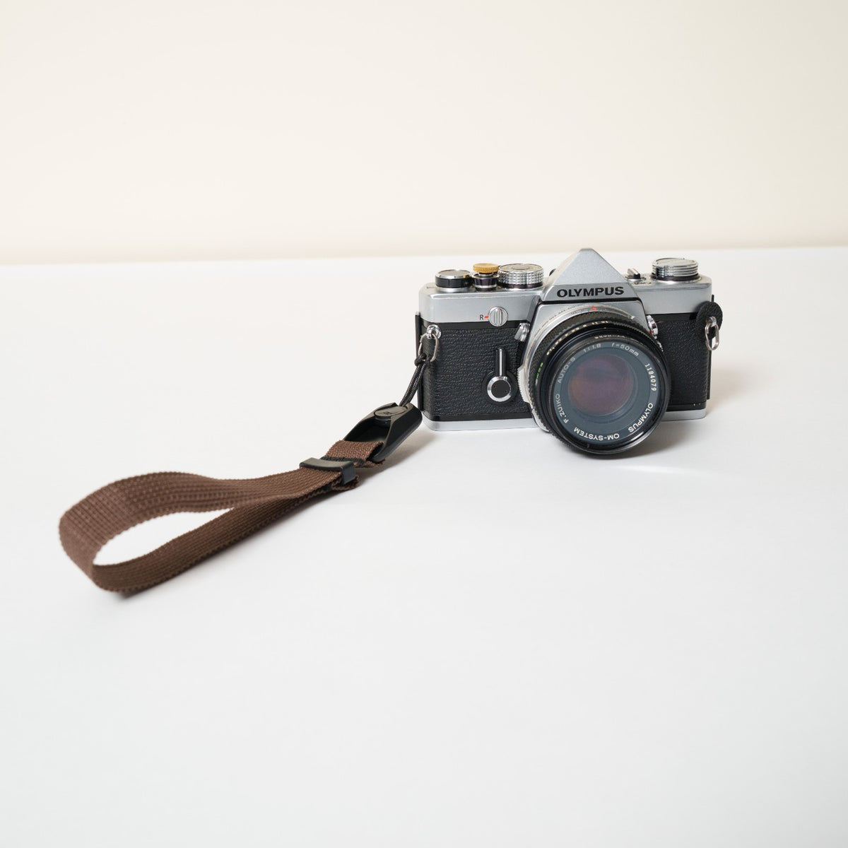 Brown Nylon Camera Strap, Neck, Lanyard or Wrist + Peak Design Anchors