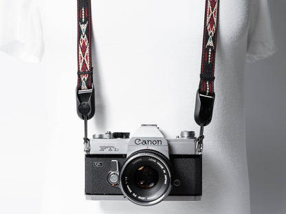 Desert Sun Southwest Camera Strap 40", Nylon Webbing + Peak Design Anchors