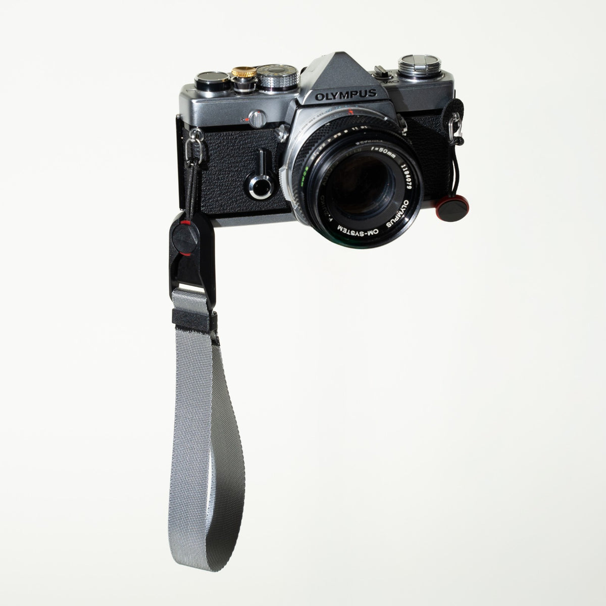 Metallic Gold or Silver Camera Strap, Neck 28-50" or Wrist + Peak Design Anchors