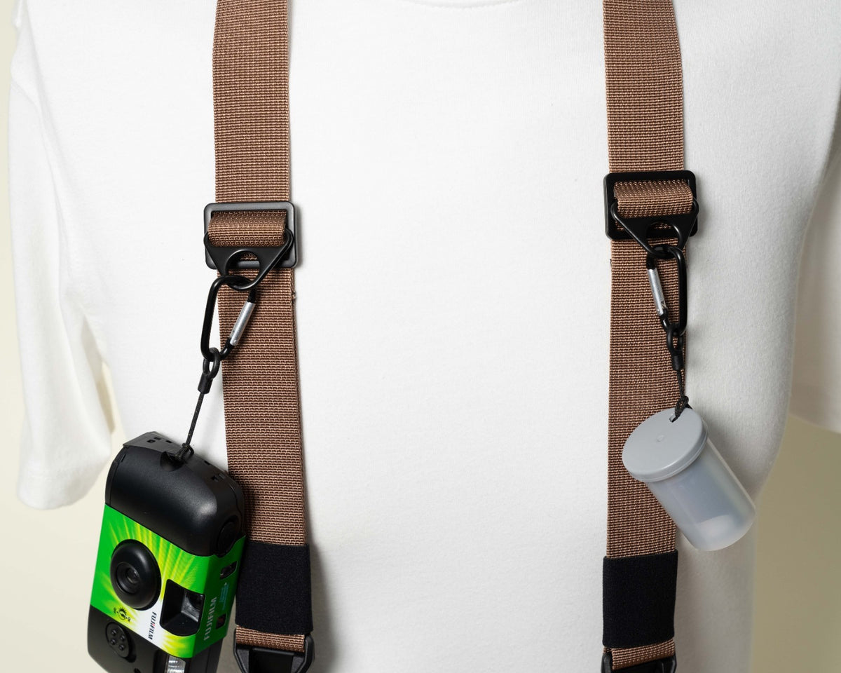 Field Kit Camera Strap 1.25", Adjustable 26-50" + Peak Design Anchors