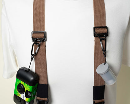 Field Kit Camera Strap 1.25", Adjustable 26-50" + Peak Design Anchors