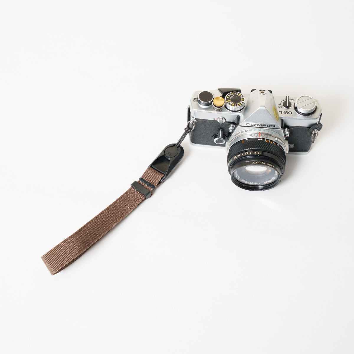 Brown Nylon Camera Strap, Neck, Lanyard or Wrist + Peak Design Anchors