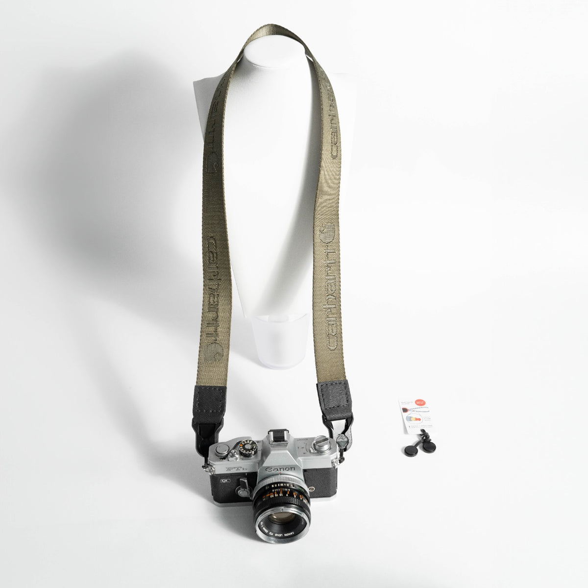 Camera Strap Made from a Carhartt Belt, 42" x 1.5" + Peak Design Anchors