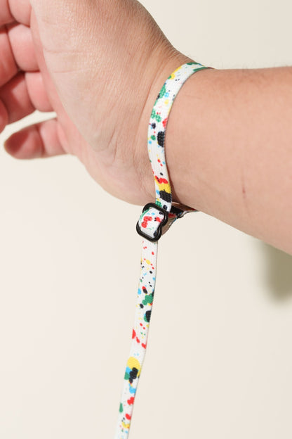 Paint Splash Pocket Camera Neck Strap, 38" Loop + Peak Design Anchor