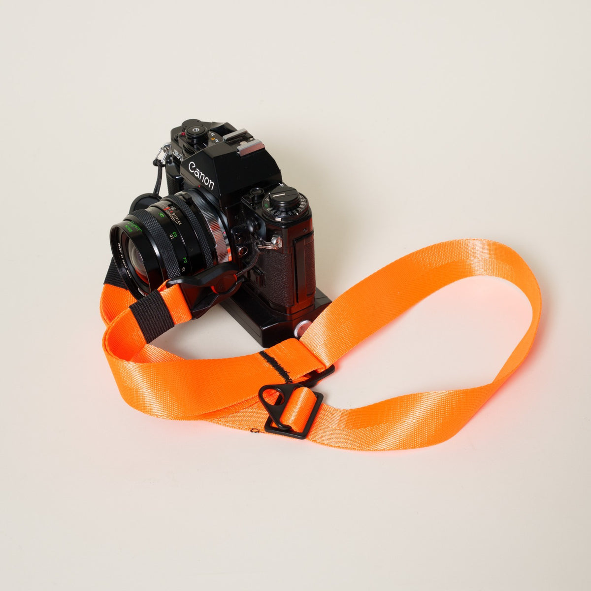 Premium Dual Adjustable Camera Strap 32-50", Tangerine or Purple + Peak Design Anchors