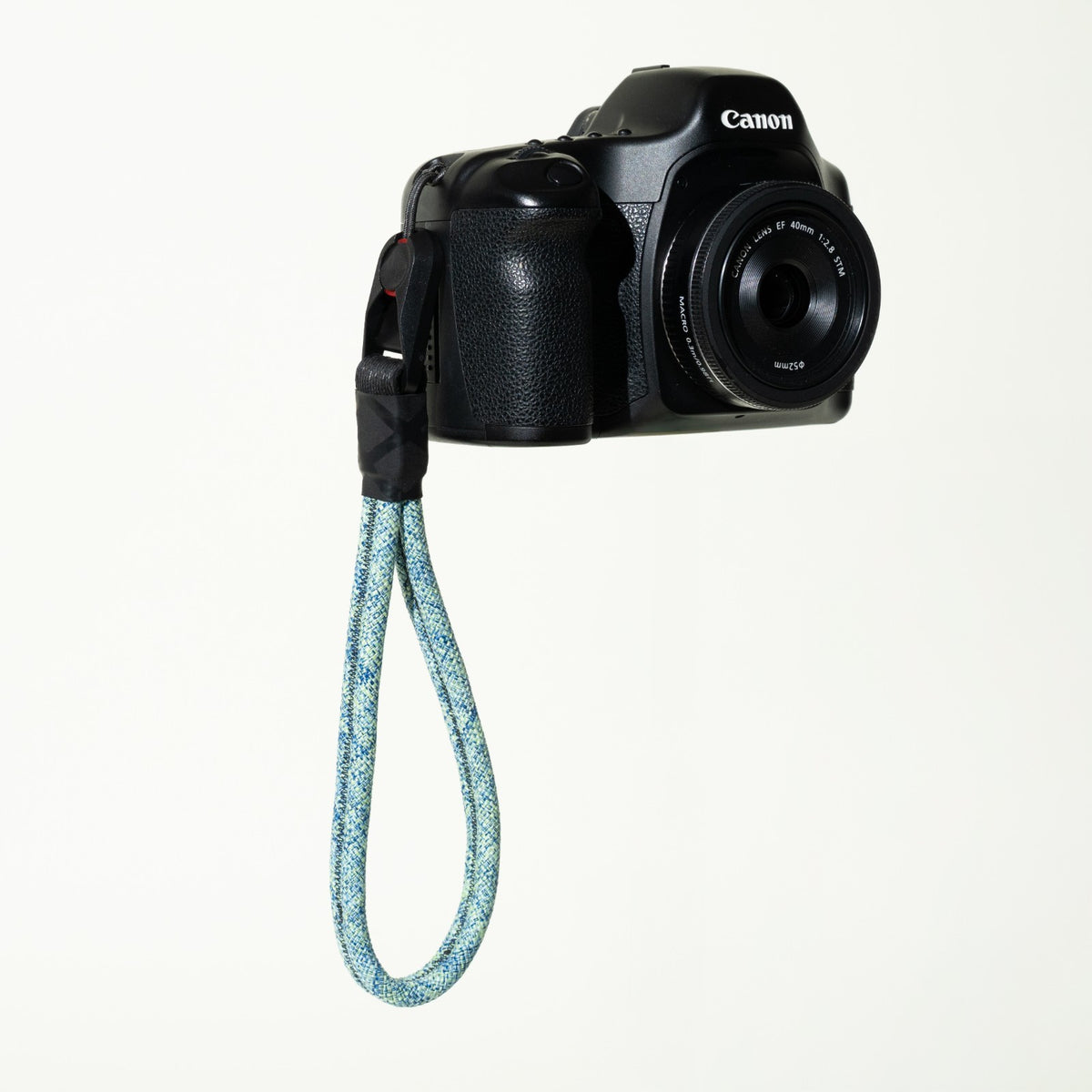 Glacier Blue & Teal Rope Camera Strap, Neck or Wrist + Peak Design Anchors