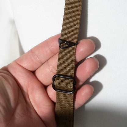 Coyote Copper Dual Adjustable Camera Strap 30-52", D-Ring + Peak Design Anchors