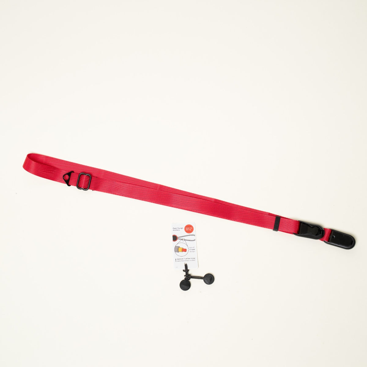 Nylon Camera Strap in 24 Colors, Neck, Lanyard or Wrist + Peak Design Anchors
