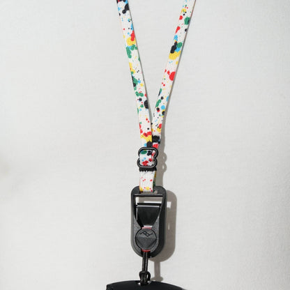 Paint Splash Camera Strap 36", Neck or Wrist, for Disposable & Pocket Cameras