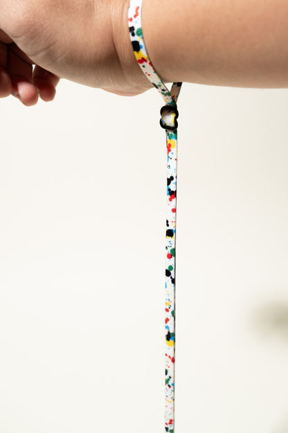 Paint Splash Pocket Camera Neck Strap, 38" Loop + Peak Design Anchor