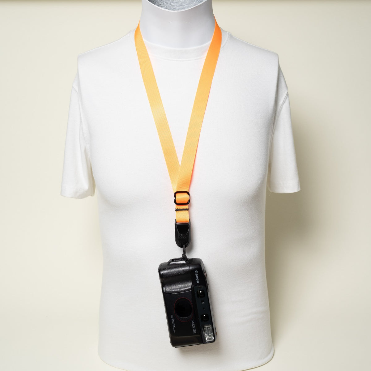 Nylon Camera Strap in 24 Colors, Neck, Lanyard or Wrist + Peak Design Anchors