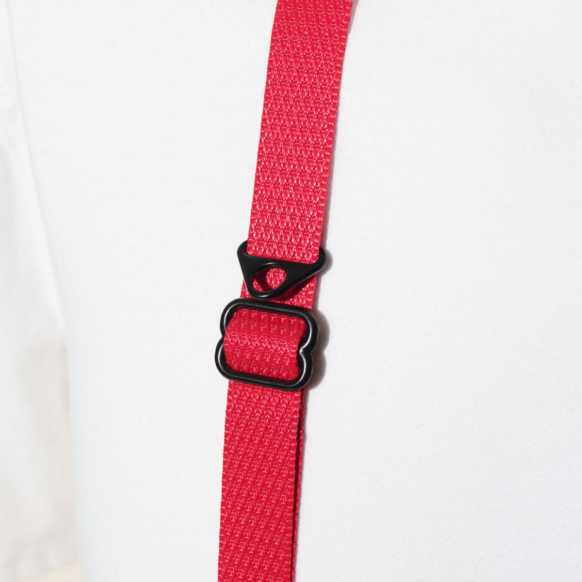Red Diamond Pattern Camera Strap, Adjustable or Fixed + Peak Design Anchors