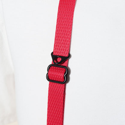 Red Diamond Pattern Camera Strap, Adjustable or Fixed + Peak Design Anchors