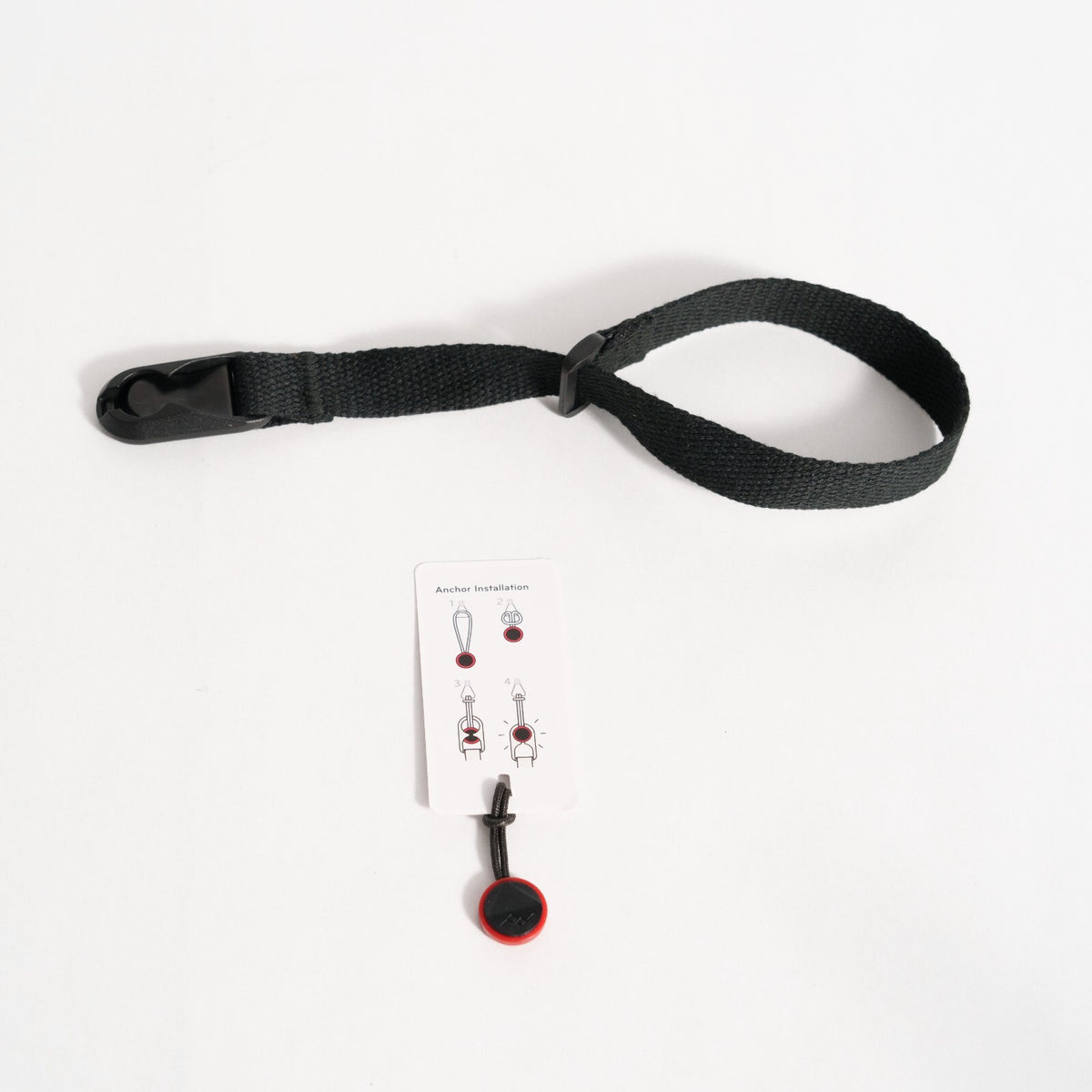 Black Cotton Canvas Camera Strap Combo, 42" Neck + Wrist Strap