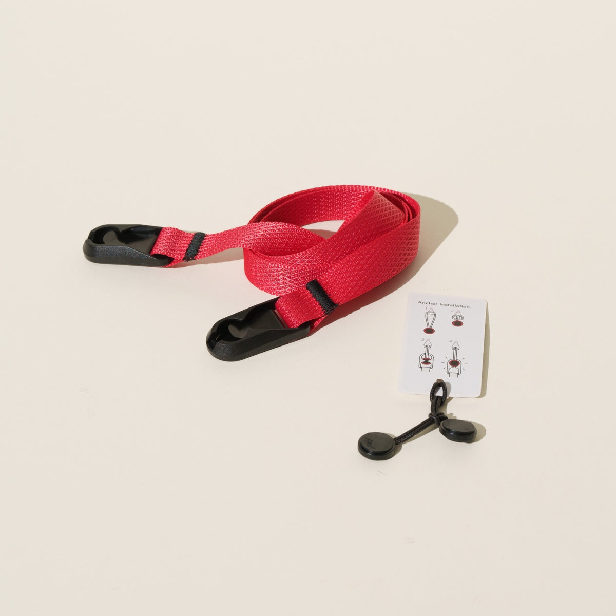 Red Diamond Pattern Camera Strap, Adjustable or Fixed + Peak Design Anchors