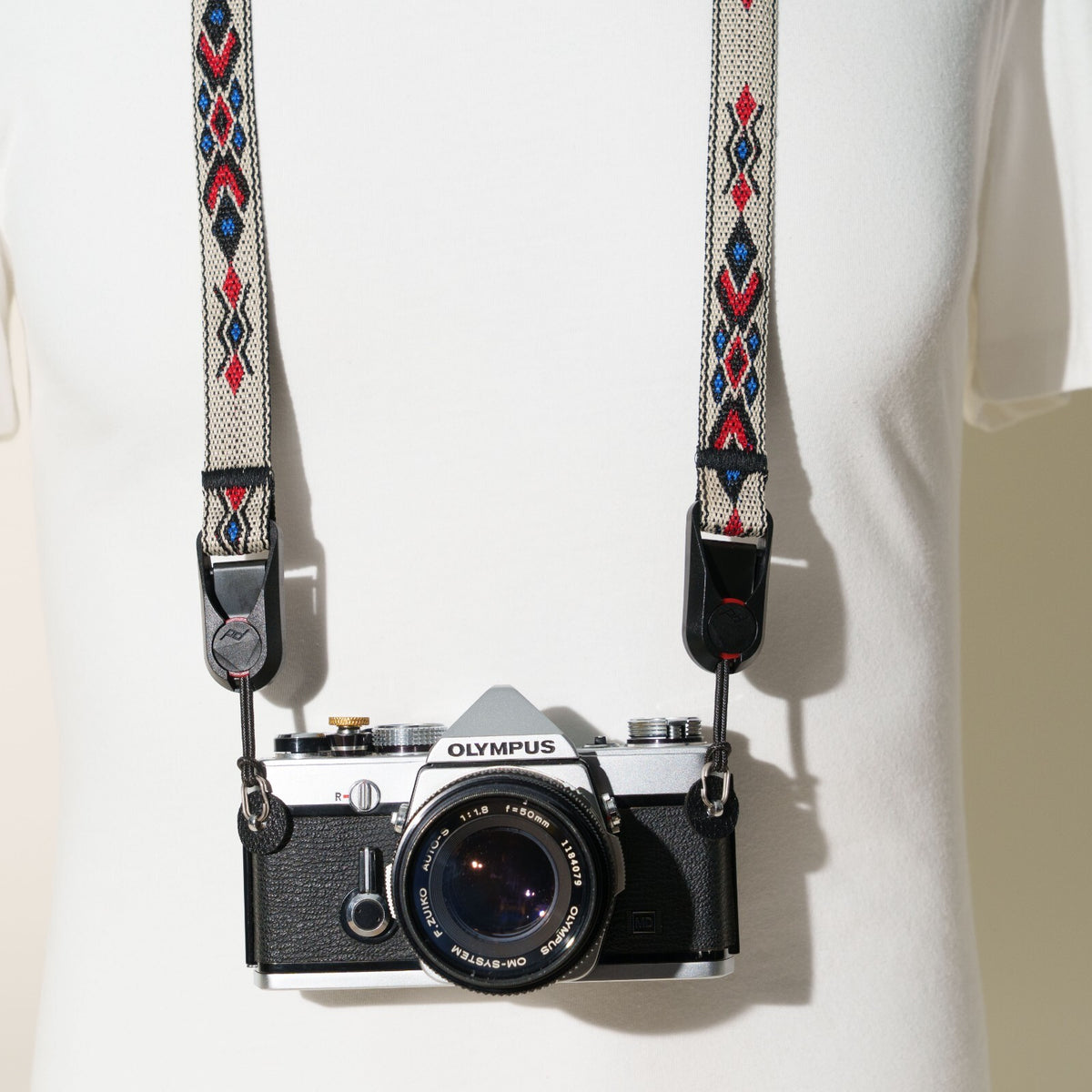 Desert Sun Southwest Camera Strap 40", Nylon Webbing + Peak Design Anchors