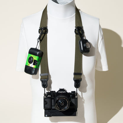 Field Kit Camera Strap 1.25", Adjustable 26-50" + Peak Design Anchors