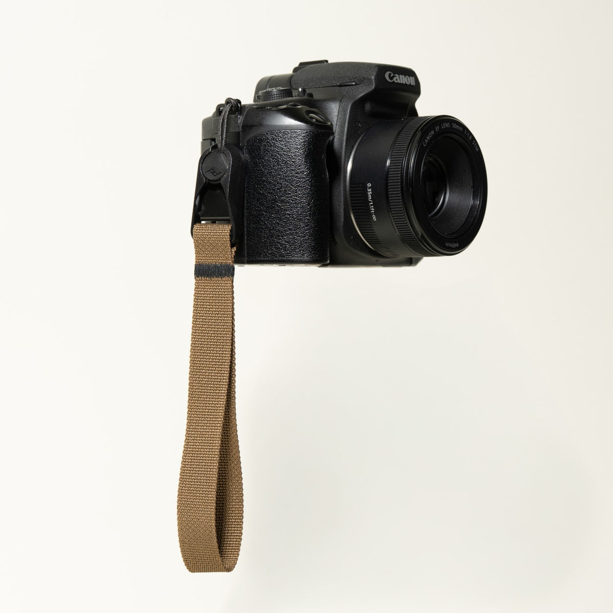Copper Brown Nylon Camera Strap, Neck 40", Wrist or Combo + Peak Design Anchors