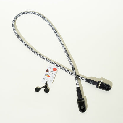 Pink or Black & White Rope Camera Strap, Neck 40" or Wrist + Peak Design Anchors