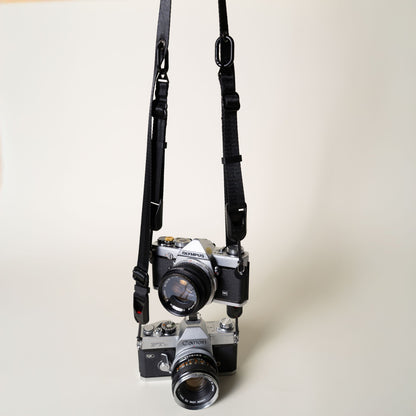 Dual-Tier Camera Strap 38-50" with Side Straps + 4 Peak Design Anchors